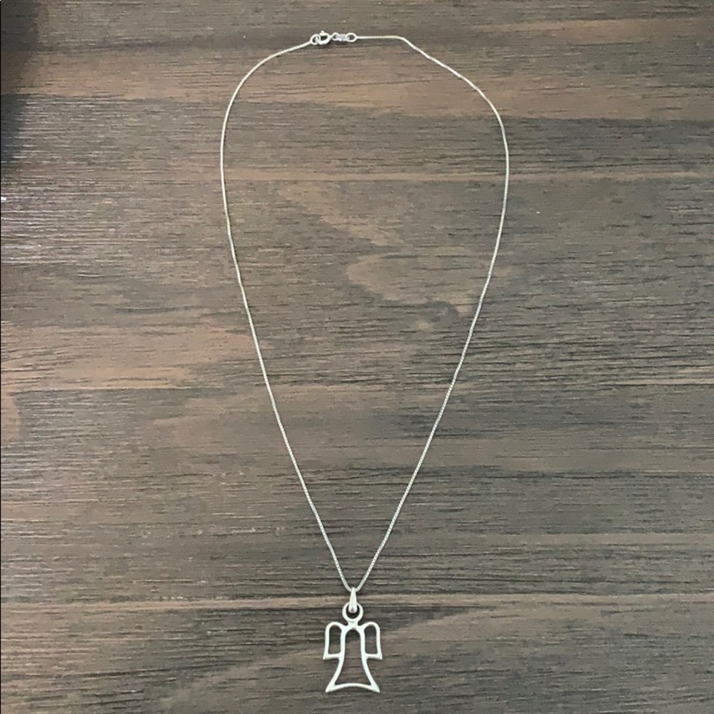 Sterling Silver Angel Necklace